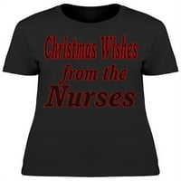 Božićne želje od majica za medicinske sestre - MIMage by shutterstock, ženska mala