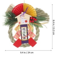 Japanski stil Novogodišnji viseći ukras viseći slamu vijeica Privjesak