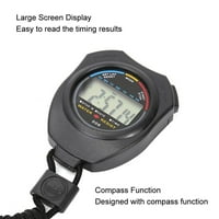 CCDES HANDHELD štoperica, digitalni LCD timer za štoperice, TIMER SPORTSKI TIMER, višenamjenski digitalni