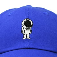 Astronaut šešir Galaxy Spaceman bejzbol kape za muškarce Žene u kraljevskoj plavoj boji