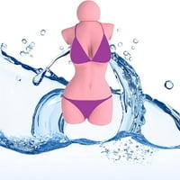 Boca za tijelo idealna ženska oblika, OZ boca s velikim vodom, bočica ružičaste vode, jedna treća boca