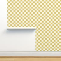 Peel & Stick pozadina 12FT 2FT - Checker Squares Check Board Checkered Custom uklonjiva pozadina u kašičici