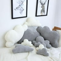 Mortilo A set vanjski meki jastučni jastuk kauč na kauč na kauč na dju jastuk za plišani oblak baršun