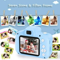 Digitalni fotoaparat za djecu, 1080p FHD dječje digitalne video kamere sa IPS ekranom i 32GB SD prijenosne
