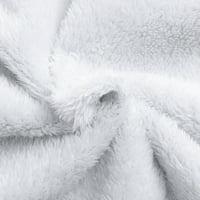 Fanxing Weekly ponude za ženski kaput plus veličina dugačak kaput dugih rukava casual patentna jakna