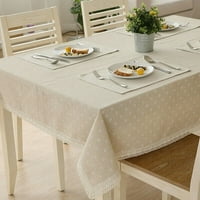 MDuoduo Square Stolcloth stol za stol za cvijeće Kućni trpezarijski stol krpa sa čipkom