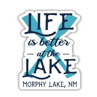 Morphy Lake Novi Mexico Suvenir Frižider Magnet dizajn veslo 4-pakovanje