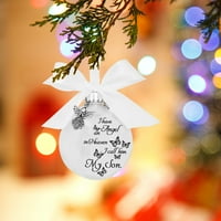 Božićni ukras lijep drveni poklon ukras božićno drvce za viseće zabave