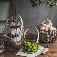Dabay Čvrsta konstrukcija Lagana košara za voće Veliki kapacitet voće jaje koš košarica Košarica kuhinje