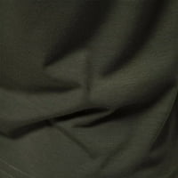 Amidoa Fashion Lično ličnost Muški povremeni tanki kratki rukav TINC T. Ovratnik kratkih rukava bluza i majica Muške majice