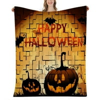 Halloween Dekorativna pokrivačica-monstrum pokrivač za spavaću sobu dnevni boravak Dorm Holiday Party Decocre, # 277