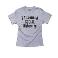 Izmišljena socijalna distancirana - smiješna pandemija Design Omladinska pamučna majica