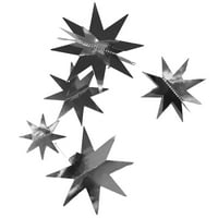 Set zvezda ukrasi domaćinstvo zanimljivo prekrasno viseći ukras za ukrašavanje ukrašavanja prop-dekor