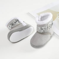 Baby Boy Girl čizme novorođene cipele zimski snijeg protiv klizanja mekani jedini topli dojenčad preparkerski