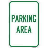 Prijava u. Aluminijski znak - parkiralište