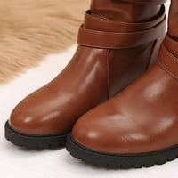 Zimske čizme za ženske cipele s niskim potpeticama vanjskim vanjskim cipelama na otvorenom na otvorenom