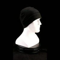 Guvpev Fashion Soild Outdoor Fleece Hat Sports Hladno otporni na vjetrootporni toplim šeširom - crna,