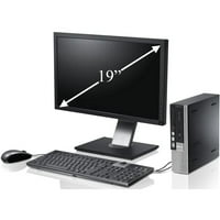 Dell Optiple Desktop Intel 3.1GHz Core i Processor 16GB RAM 2TB tvrdog diska DVD-RW prozori s dualnim