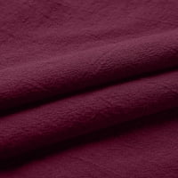 GAECUW prevelike posteljine za žene Bluze s kratkim rukavima Torbe Redovni fit pulover TEES T-majice Čvrsti vrhovi V izrez Bluze T majice Izdržljiva lagana nega mekani vrhovi