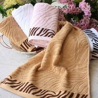 Ultra upijajuća tigra uzorak bambusova vlakna ručnik ručnika za ručni ručnik za ručni ručnik bijeli pinshui
