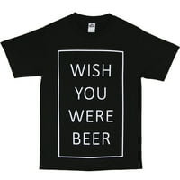 Košulja košulja želi da si pivo muška košulja za piće