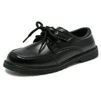 Woobling Kids Haljina cipele Čarobna traka Oxfords Uniform Loafers Boys Casual cipela Neklizačka škola