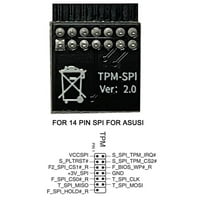 TPM2. Sigurnosni modul podržava matične ploče sa više matina 20-1pin T3v2
