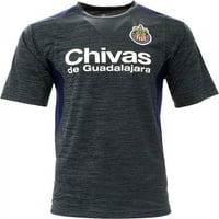 Icon Sports Službeni licencirani klub Deportivo Guadalajara Game Day majica - Svemirska boja - siva, srednja
