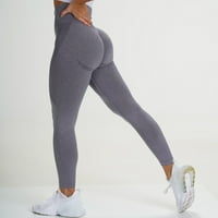 Aaiaymet ženski bootcut joga hlače -prilivanje sportskih fitnes hlača yoga visoka struka ženske boje