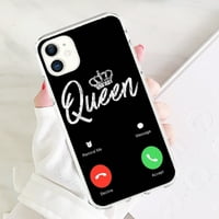 Kawaii Pokloni za parove KING AND EESTHETIC TELEFONS za iPhone 11 iPhone Pro Max Iphone 12 IPHONE XR IPHONE Pro za Samsung Galaxy A10S