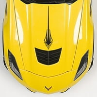 Clausen's World Stingray Hood Vinilne veličine naljepnica - kompatibilno sa Corvette C7
