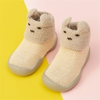 Cipele Toddler Kids Baby Boys Girls Cipele Prvi hodari Slatka crtani toplo zadebljane antislip čarape