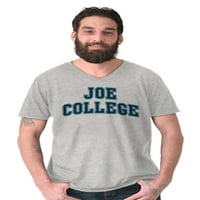 Joe College Student za piće V izrez T majica Tees Muške Brisko brendovi 2x