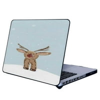 Kompatibilan sa MacBook zrakom Telefonska futrola, Bijeli božićni - Silikonski zaštitni za zaštitu TEEN