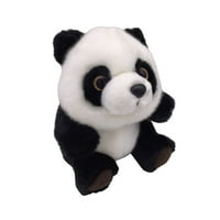 Lamuusaa Cartoon Panda plišana igračka za lutke, baršun kućni dekor za unise djece za odrasle rođendanski