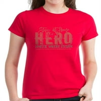 Cafepress - Ostanite kod kuće Hero majica - Ženska tamna majica