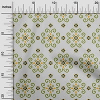 Onuone pamuk poplin svijetlo siva tkanina Geometrijski sajam ISLE uzorak Quilting pribor Ispiši šivanje tkanine sa dvorištem širom