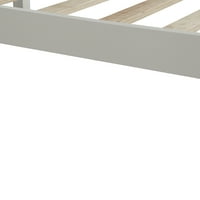 Poklopac od dvostruke boje platforme dvostrukih drveta Okvir za krevet s drvenim sandukom Podrška i