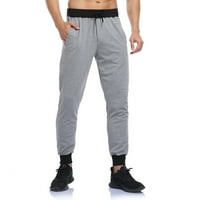 Hvyesh Muške vučne dukseve Ljetni muškarci Gym Workout Jogging Srednje hlače Fit elastične casual sportske odjeće