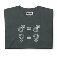 Muški jednak muškim ženskim jednakim ženskim ženskim majicama