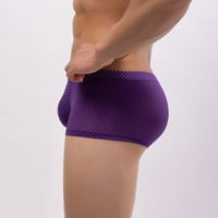 Muški ravni tanki prozračni rušići hlače modne sportske casual sportski bokseri sa bliskim
