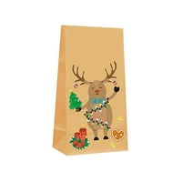 DIY božićna naljepnica Torba za djecu Poklon torba ručno izrađenih zanata a