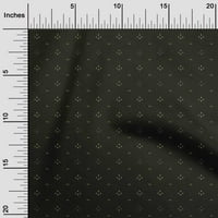 Onuone svilena tabby crna tkanina Geometrijska DIY odjeća za preciziranje tkanine tkanine sa širokim