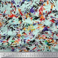 Soimoi pamučni dres tkanine Multicolor tekstura Ispis tkanina sa širokim dvorištem