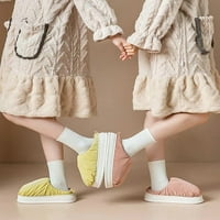 Žene Muškarci Trendy Cosy Fluffy Krzno dole Kućne cipele Mekano svjetlo Vodootporne klipe