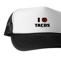 Cafepress - Deadpool Tacos - Jedinstveni kapu za kamiondžija, klasični bejzbol šešir