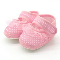 Theddler tenisice Topla djevojke Sole Dot Prewalker Soft čipke za bebe stanovi cipele casual baby cipele