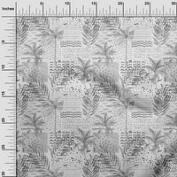Onuone viskoza šifon siva tkanina tropsko drvo sa geometrijskim teksturom DIY odjeća prekriva tkanina za ispis tkanine široko