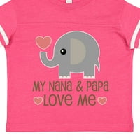 Inktastic moja Nana i tata volim mi poklon mališani dječak ili majica za djevojčicu toddlera