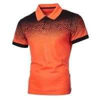 Muške polovene polovene polo majice, golf majice za muškarce 3-gumne vlage Wicking, atletska ležerna bluza i majica
